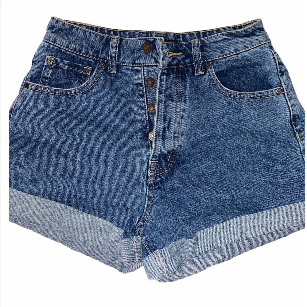 High wasted Jean shorts